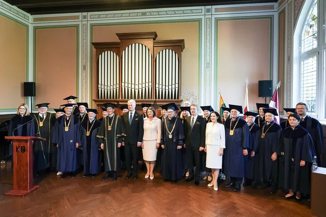 KU nuotr. /Ceremonija Klaipėdos universitetas