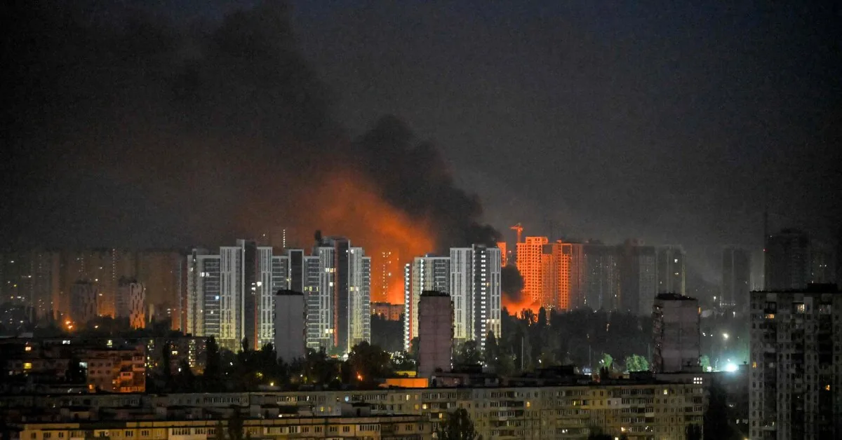 Dreams about Kyiv: after the strike, the impoverished uranium shells allegedly exploded