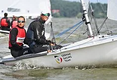 The European 420 and 470 yacht class youth championship ended in Nida