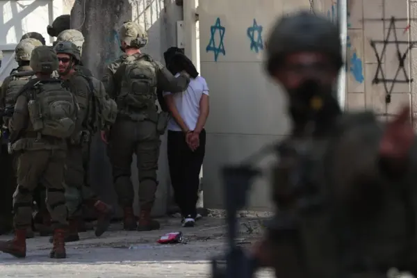 A violent clash erupted in the West Bank between Israelis and Palestinians