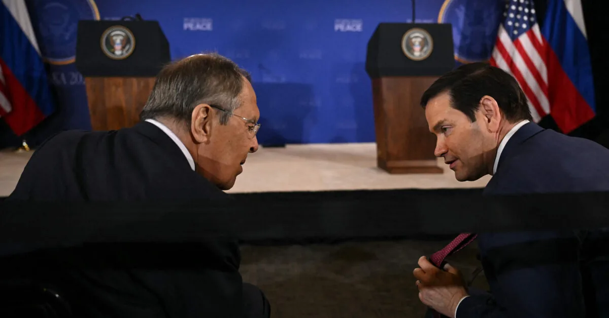 Sergei Lavrov and Marco Rubio meet Thursday