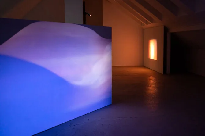 Photo by Severina Venckutė / Exhibition “Recession” together with Saulė Šmidtaitė at the “Meno parkas” gallery