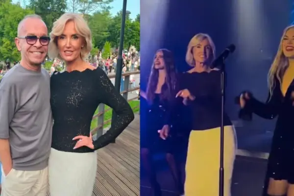 At Širvintos festival – unexpected duet: Živilė Pinskuvienė appeared on stage with Kastytis Kerbedis