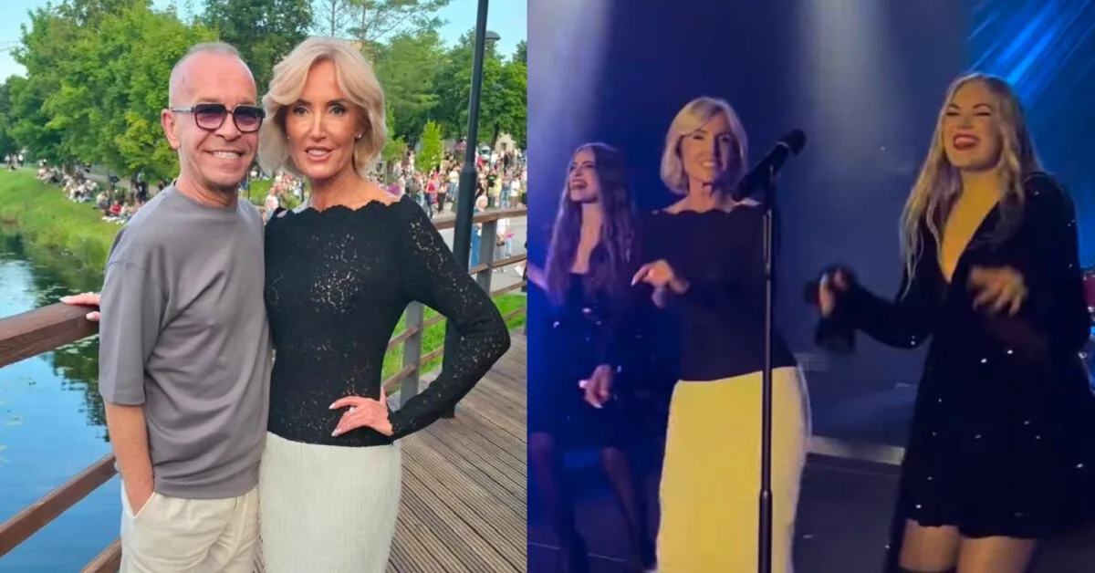 At Širvintos festival – unexpected duet: Živilė Pinskuvienė appeared on stage with Kastytis Kerbedis