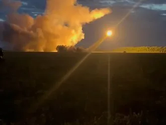 Flamingo rocket crashed directly into a Russian factory: showed how it took off