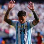 Fernandez, who received a red card in the final, shared a touching message