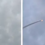 „Grožis“: Ukraine intrigued with images of a missile launched in an unknown direction