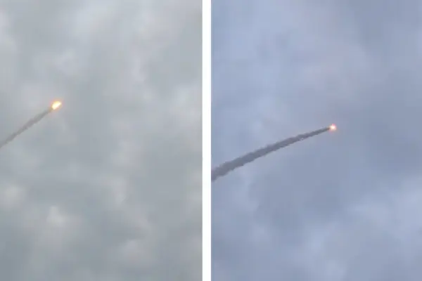 „Grožis“: Ukraine intrigued with images of a missile launched in an unknown direction