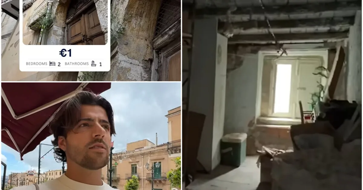 Arrived in Italy to see houses for 1 euro: soon surprised by the real price