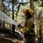 In Spain, 800 people had to be evacuated due to a new fire near the Portuguese border