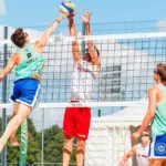 Lithuanian beach volleyball players won a ticket to the European U20 Championship