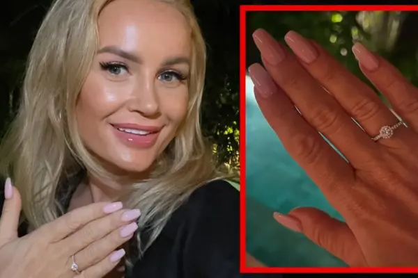 Just officially divorced Kristina Meseguer – back with a ring on her hand: congratulations poured in