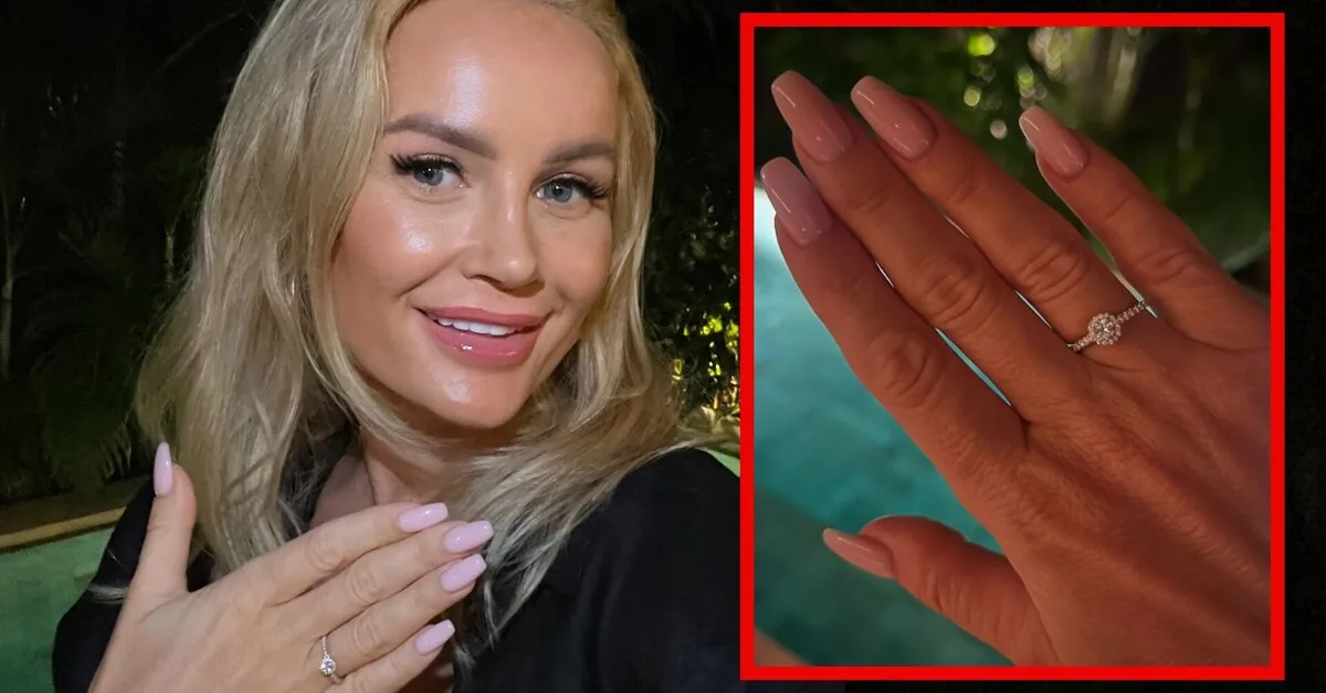 Just officially divorced Kristina Meseguer – back with a ring on her hand: congratulations poured in