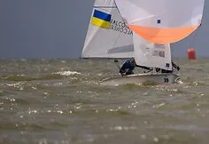 The European 420 and 470 yacht class youth championship ended in Nida
