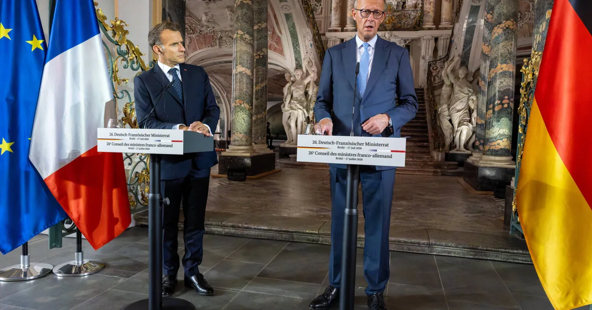 France and Germany plan to jointly develop an action plan on trade with China