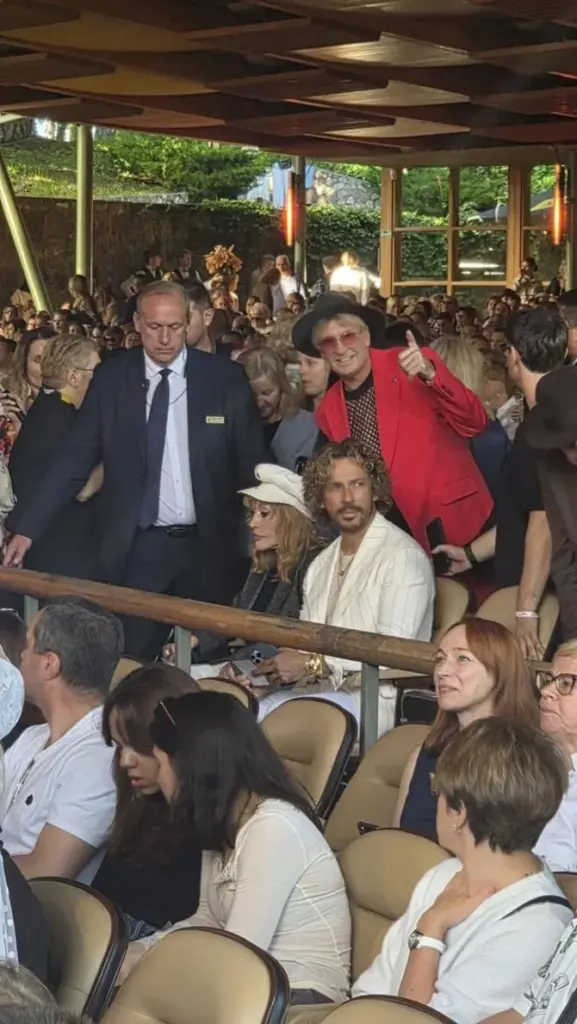 Personal album photo/Aušrinė Gerikė captured Maksim Galkin and Alla Pugacheva