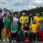 Historical start of Lithuanian para-athletes in Estonia