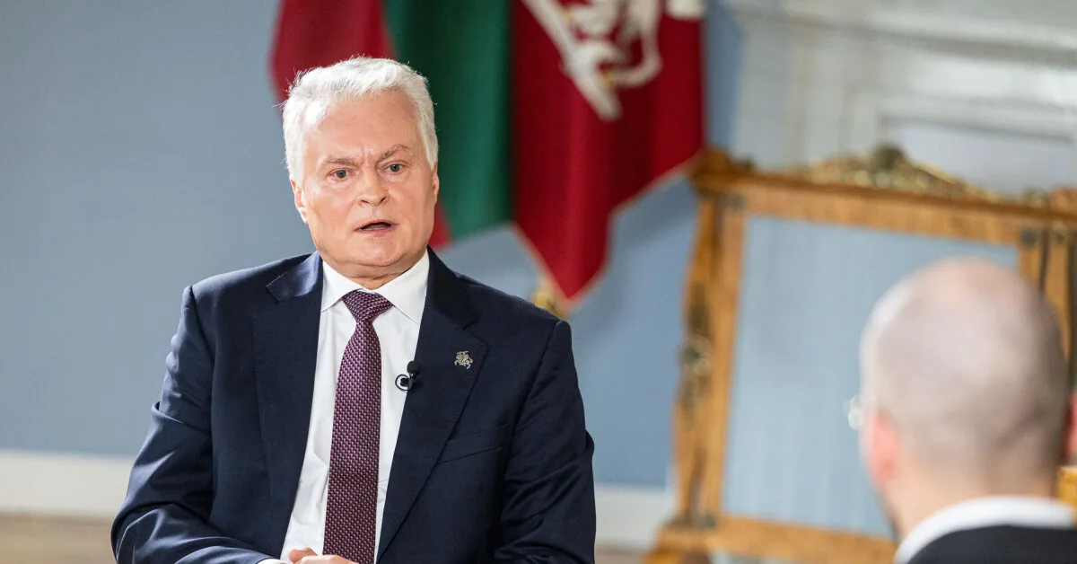 Gitanas Nausėda spoke about new threats from Russia: we are receiving signals from the services