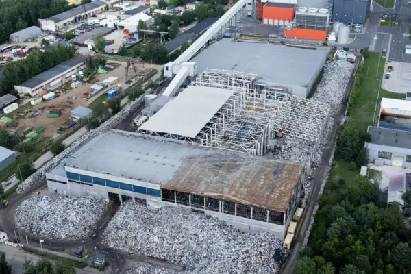 VAATC took over the operation of the waste sorting plant