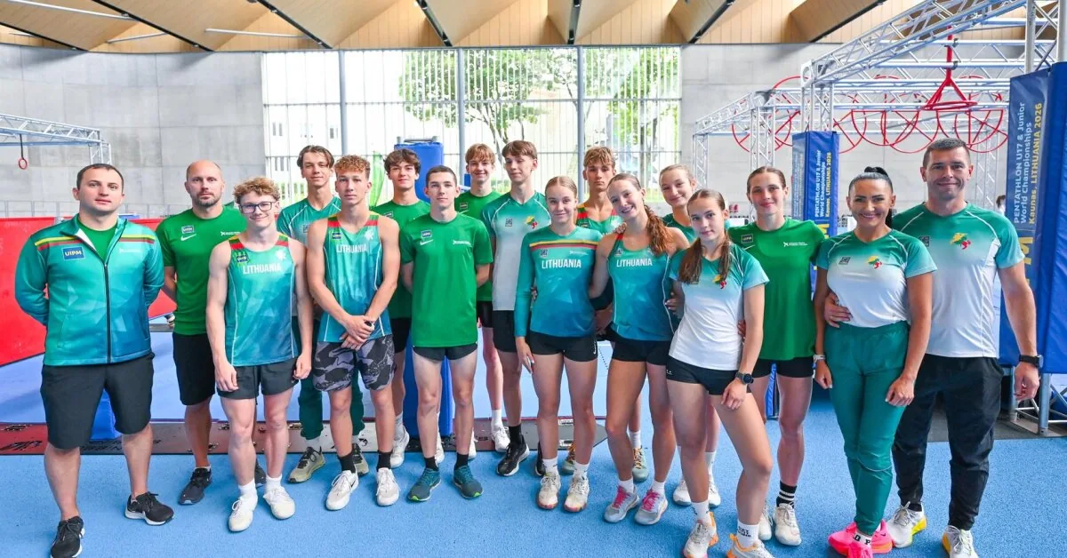 On the eve of the World Championship, young Lithuanian modern pentathletes are eagerly awaiting the start in Kaunas