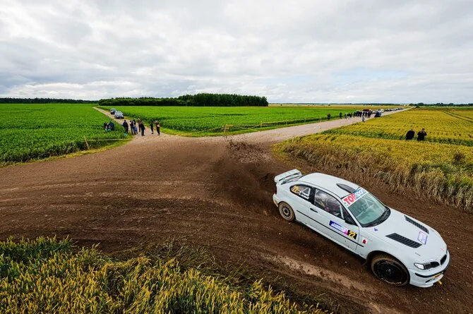Photo by Alfonso Rakauskas / „Viada-Multi FX“ team at the „Jusema Rally Ukmergė 2026“ competition