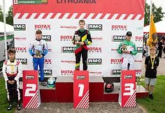 The third stage of the 'Rotax Max Challenge Lithuania' and emotions after the finish