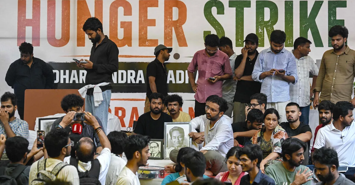 In India, police forcibly hospitalized a well-known activist of the "Cockroach Party" who organized a hunger strike