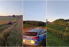 Explosion in Tarnawa Kolonia village in Poland