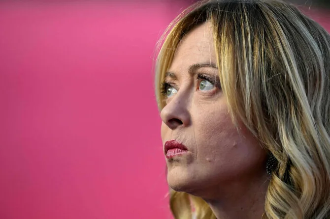 Giorgia Meloni / NICOLAS TUCAT / AFP
