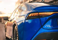 Second generation hydrogen-powered „Toyota Mirai“