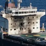 Near Novorossiysk, a Ukrainian drone attacked a Turkish ship: a fire broke out, 1 dead