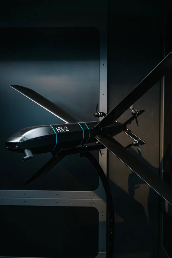 Patrick Junker/ The New York Times/ HX-2 drone