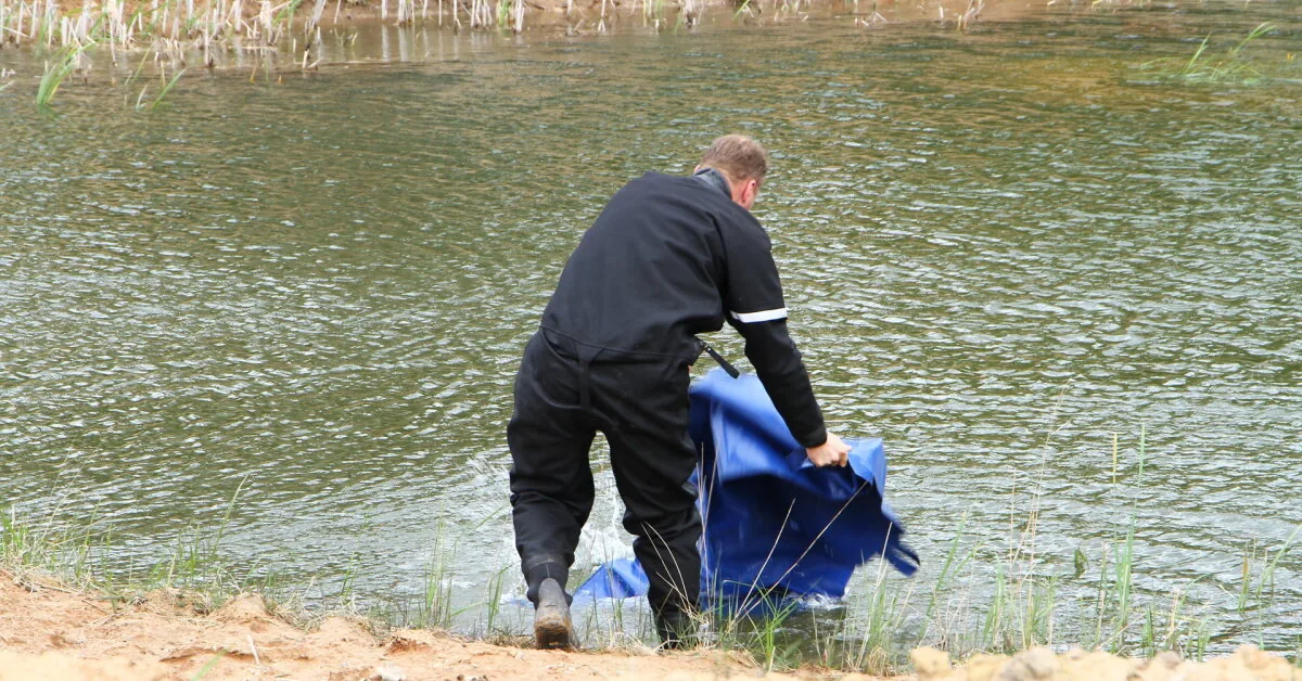 80-year-old's body found in the Lėvė River in Panevėžys district