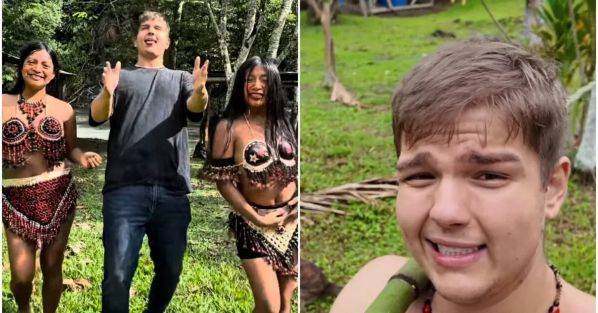 „They thought I was an organ trafficker”: incredible what a 23-year-old man experienced for love in the Amazon jungle