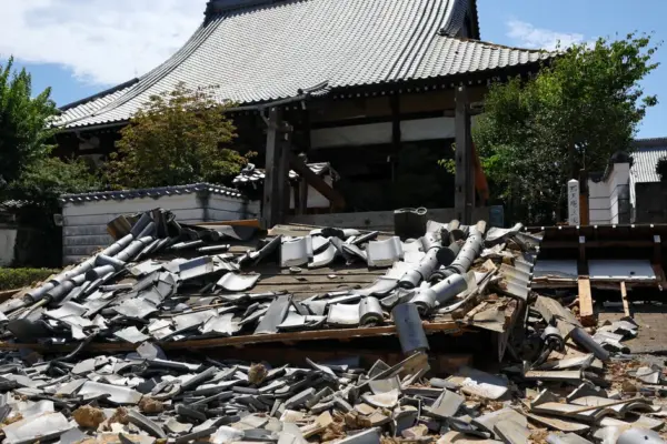 At least 18 people died in a powerful earthquake in Japan, search efforts continue