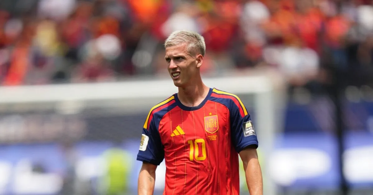 Post-final passions did not subside: Dani Olmo refused to accept the Argentine's apology