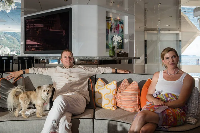 Gianni Cipriano/ „The New York Times“/Tilmanas Fertitta ir jo žmona Lauren