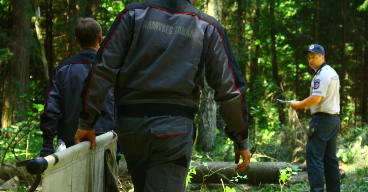 Senior searched for several days in Alytus district found dead in the forest