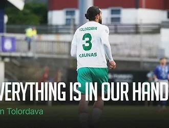 After Kauno Žalgiris' goalless draw – hope for the next stage: "The result is positive"