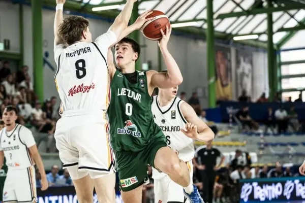 Lithuanian U18s suffered their second defeat in the European Championships
