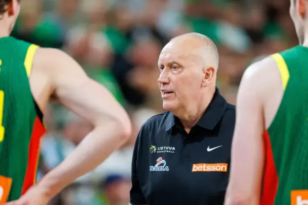 A decision has been made regarding Rimas Kurtinaitis's future in the Lithuanian national team