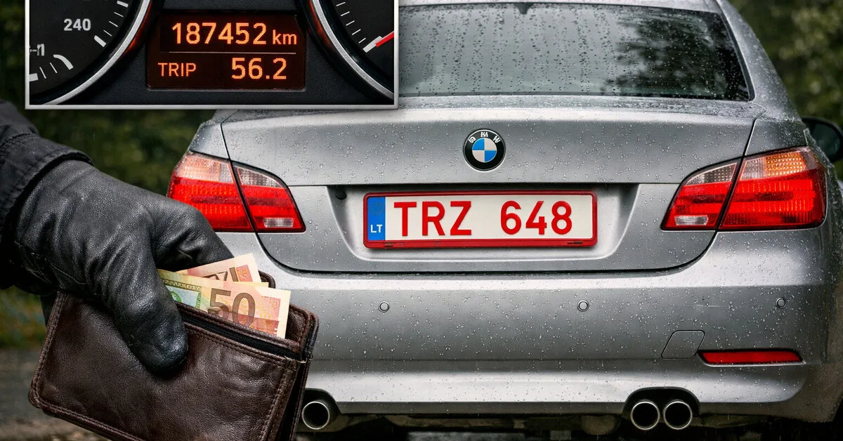 The painful truth: car mileage is rolled back by up to 500,000 km!