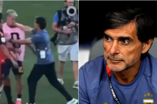 Argentine coach who hit a Spaniard explained his actions: "If I meet him, I will apologize"