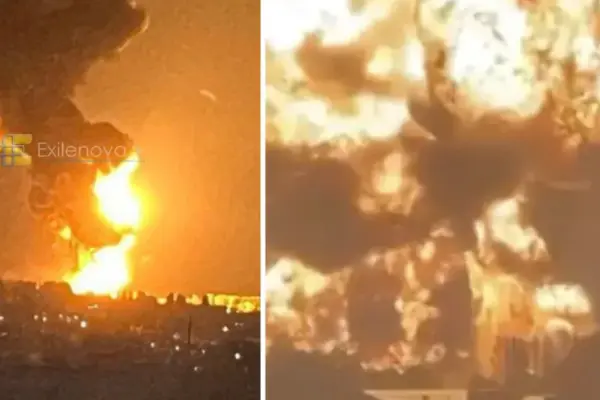 Very restless night in Russia: at least 350 drones flew towards Moscow, an oil depot is on fire