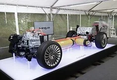 „Toyota Mirai“ hydrogen fuel cell power unit (FCEV)