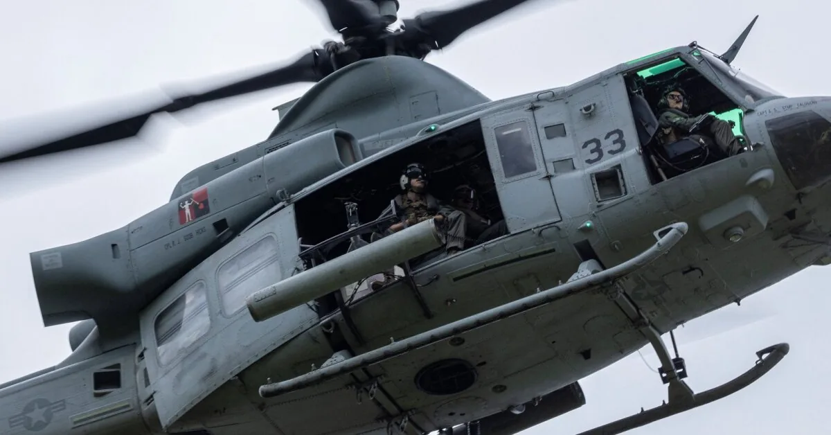A military helicopter UH-1Y Venom crashed in the Czech Republic: 1 soldier killed