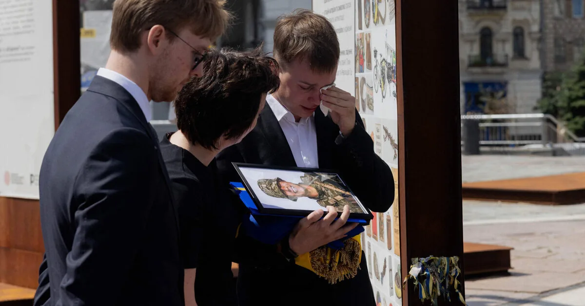 Kyiv says goodbye to 25-year-old Lithuanian volunteer Ignas Kailys