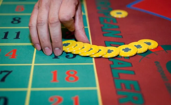 Šarūnas Mažeika photo. Gambling