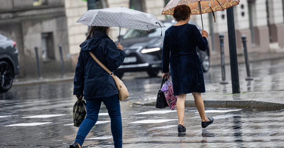 Orai.lt: rain will water the entire remaining work week