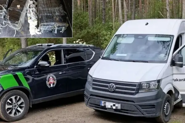 Robbers: to get to the crime scene, they rented a "Bolt Drive" van